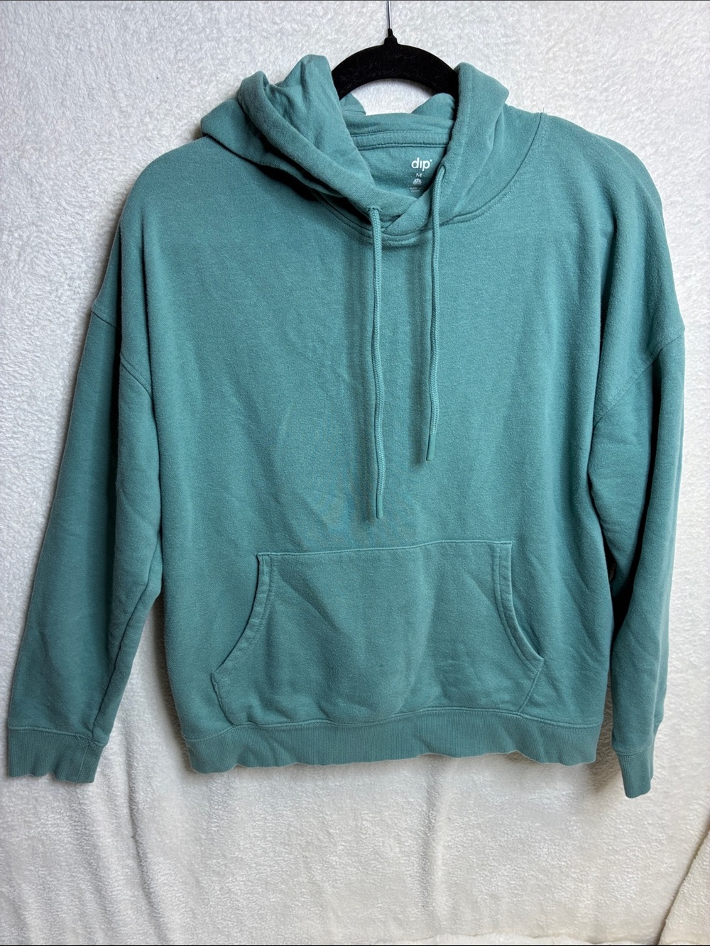 dip Teal Green Pullover Hoodie - Men's Casual Sweatshirt